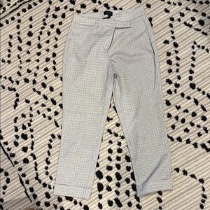 White House Black Market Slim Fit Plaid Pants
